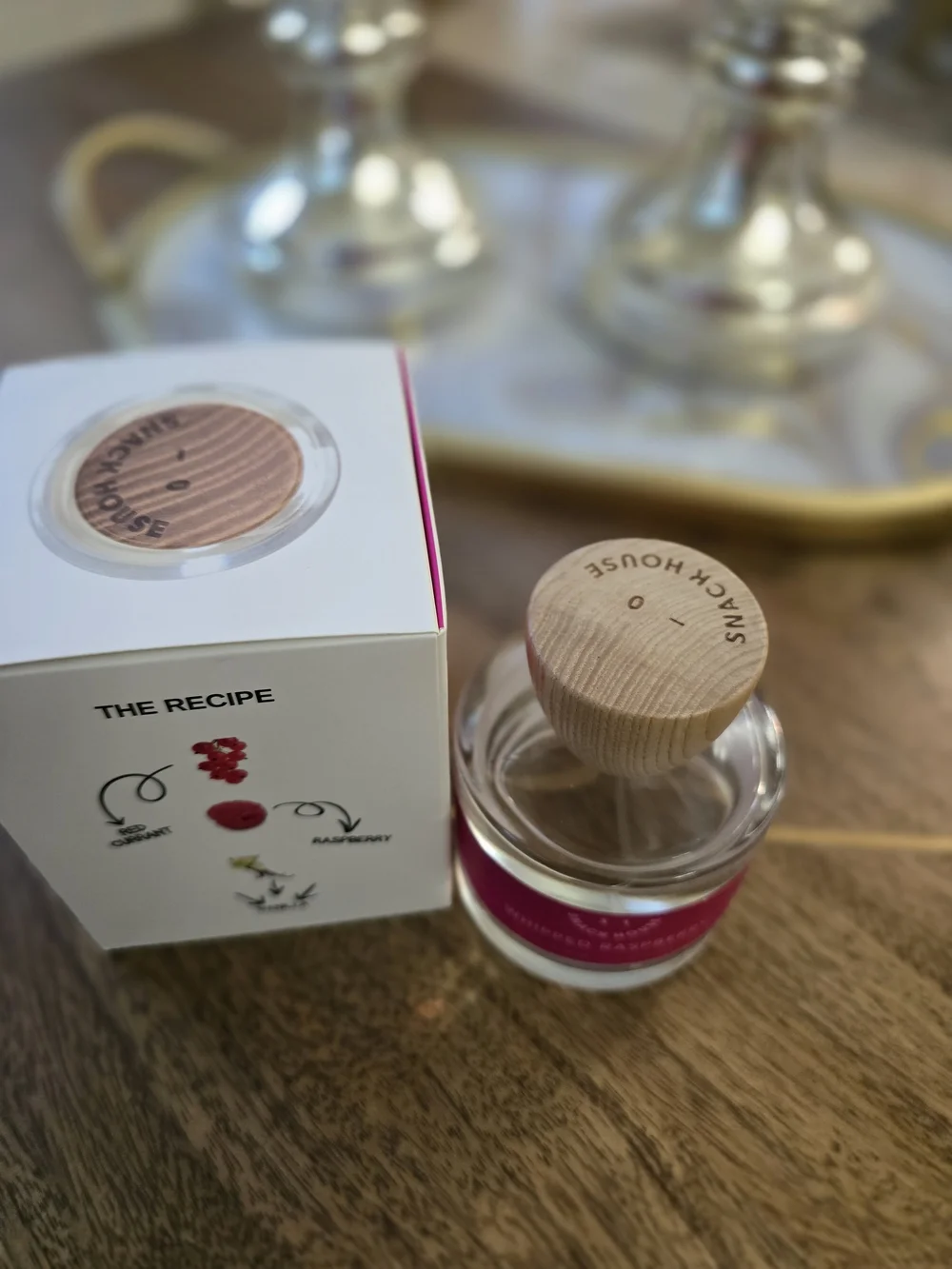 Fragrance bottle label